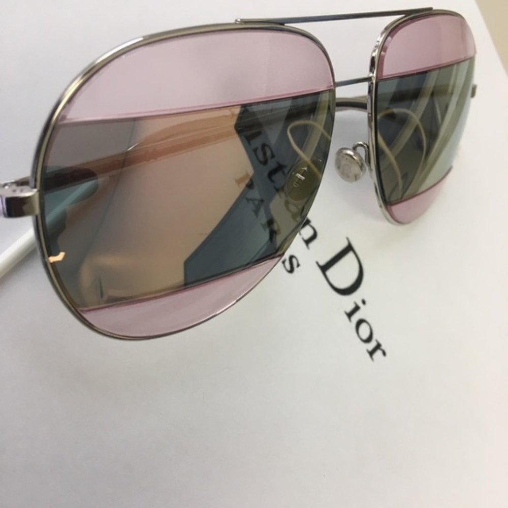 Christian Dior Rose Gold Sunglasses